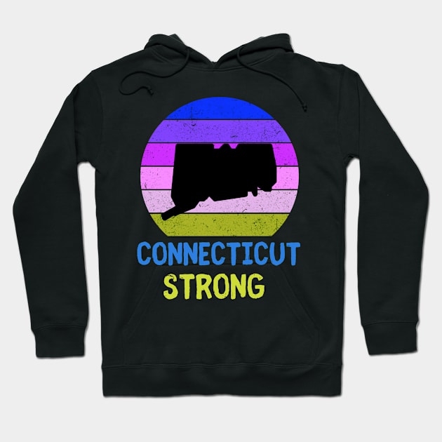 Connecticut Strong Hoodie by E.S. Creative